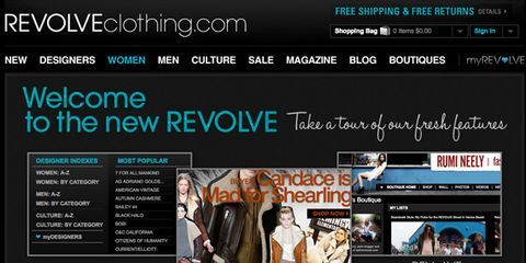 revolve clothing website