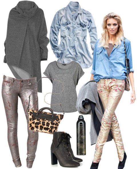 Get The Look Anja Rubik S Street Style Hit