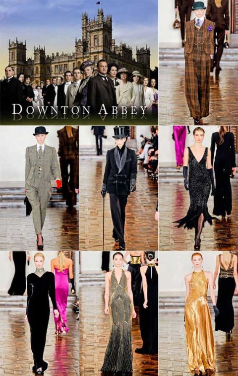 Ralph Lauren Fall 2012 - Downton Abbey