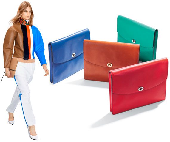 coach envelope clutch