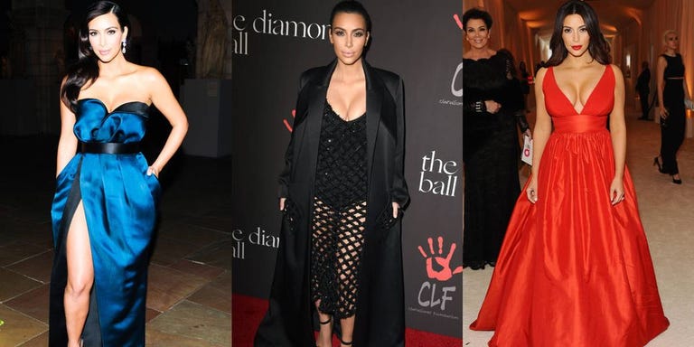 Kim Kardashian's 50 Top Looks of 2014