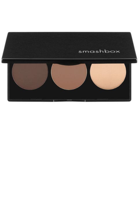 Eye shadow, Eye, Cosmetics, Brown, Pink, Face powder, Organ, Eyewear, Human body, Material property, 
