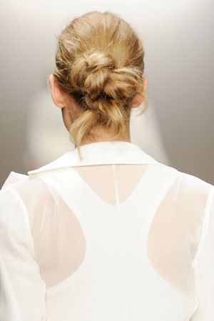 Nicole Miller Runway Hair Nicole Miller New York Fashion Week