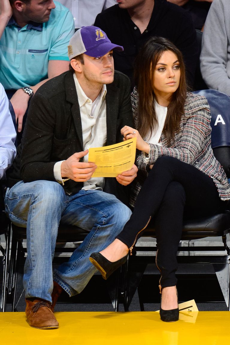 Courtside Celebrities - Celebrities At Basketball Games