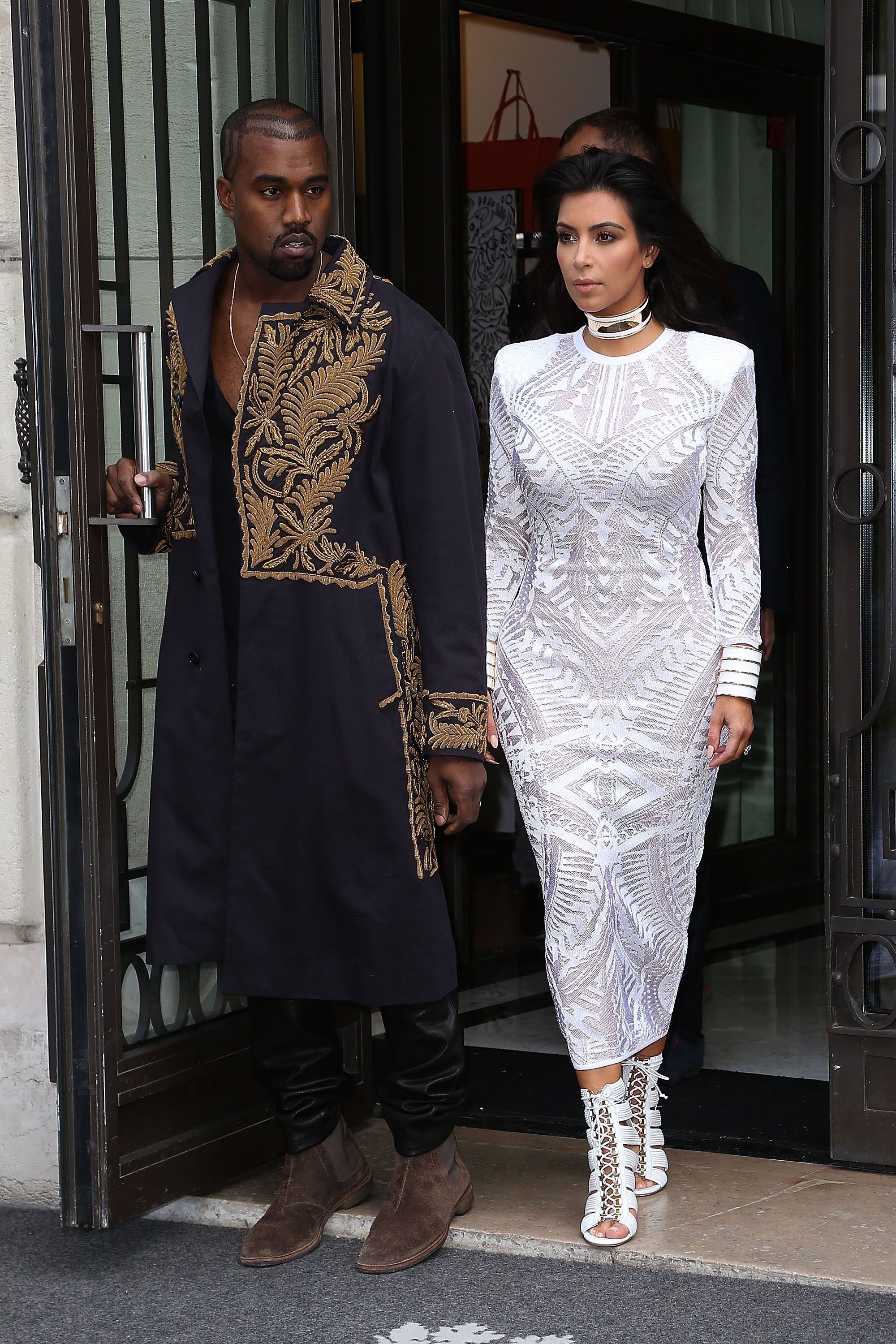 Kim Kardashian And Kanye West's Best Matching Outfits - Kim Kardashian ...