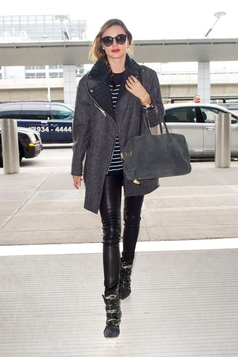14 Celebs with Amazing Airport Style - Holiday Traveling Outfit Inspiration