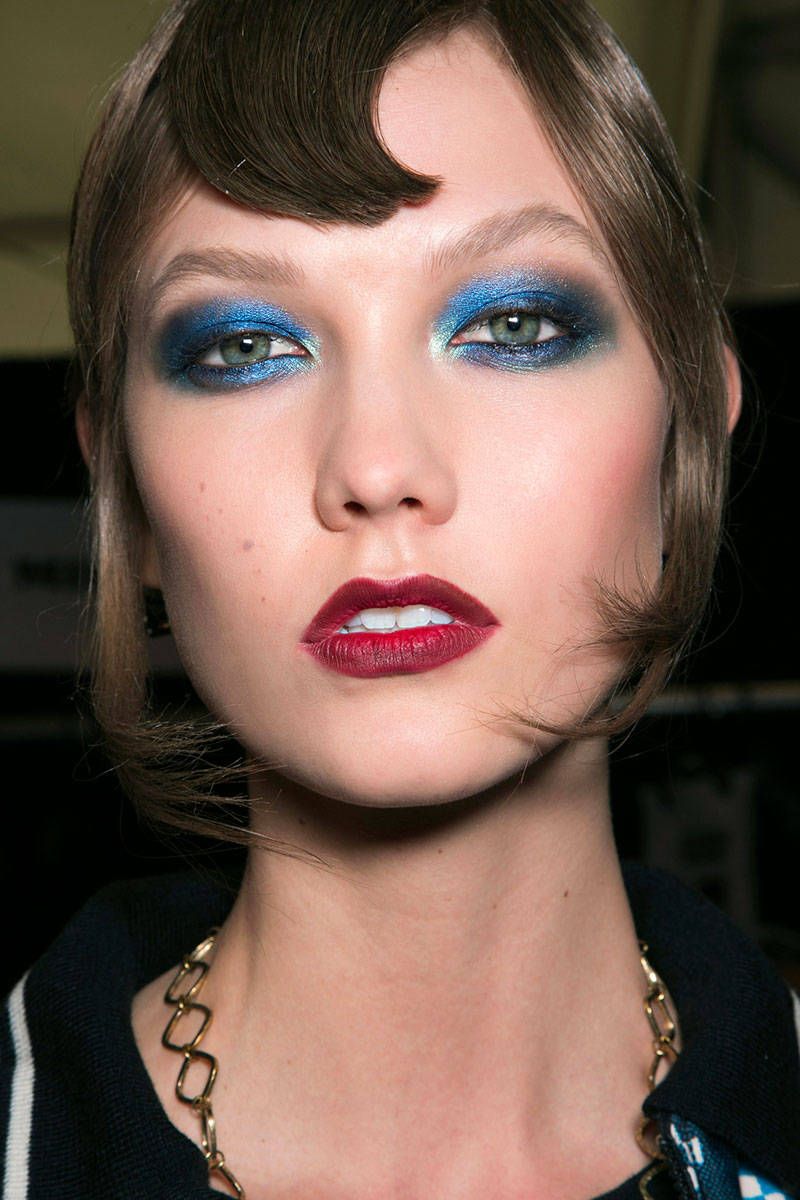 Image result for glitter eyes makeup runway