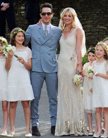 Kate Moss Wedding Dress, Kate Moss Wedding Style, Supermodel ...