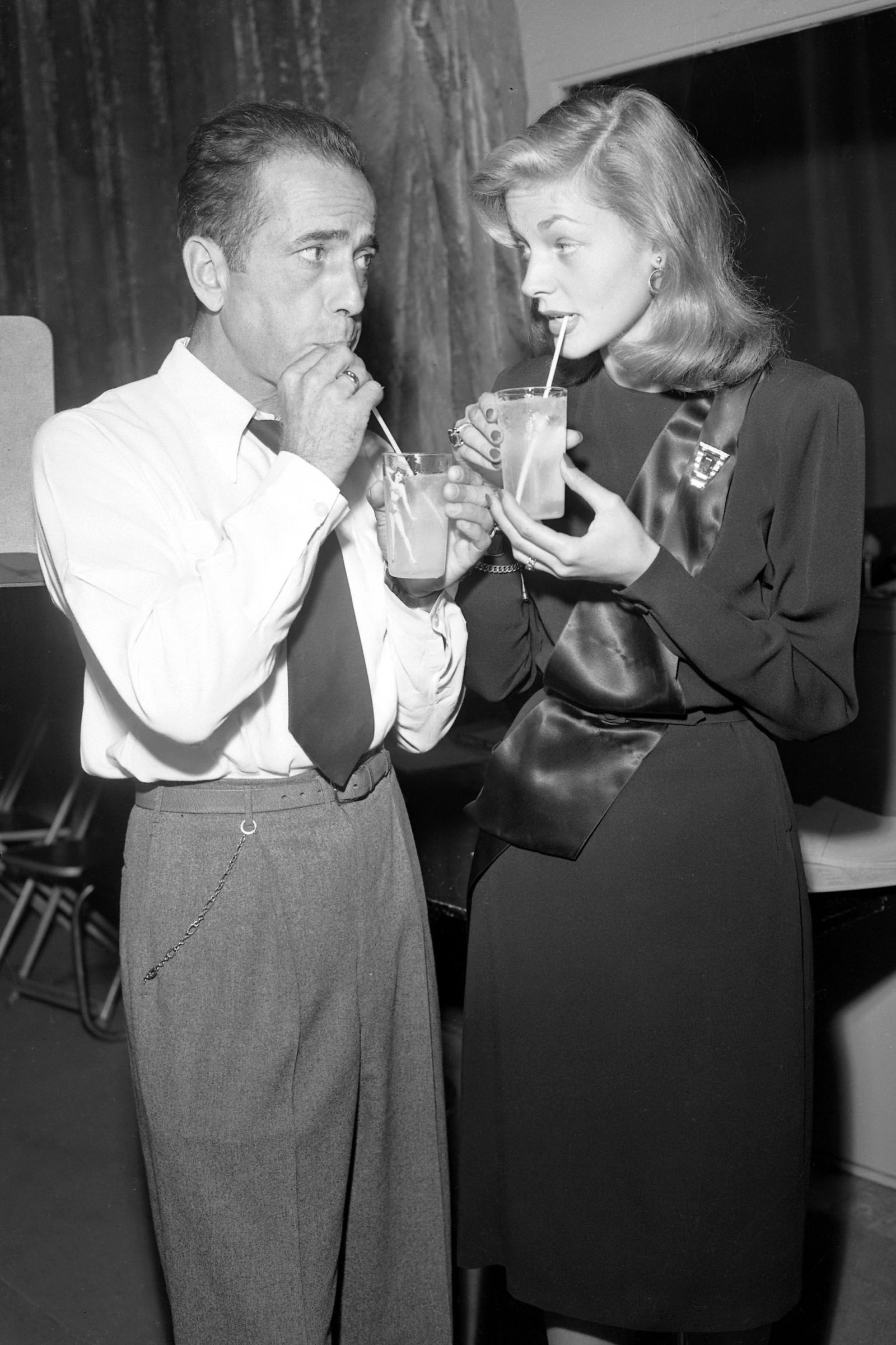 Humphrey Bogart And Lauren Bacall 69th Wedding Anniversary - Lauren Bacall  And Humphrey Bogart
