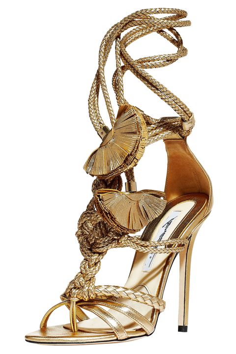 Gold Shoes, Jewelry, Bags For Spring - Gold Accessories For Spring