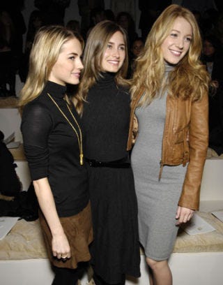New York Fashion Week Parties amanda hearst, lauren bush, blake lively