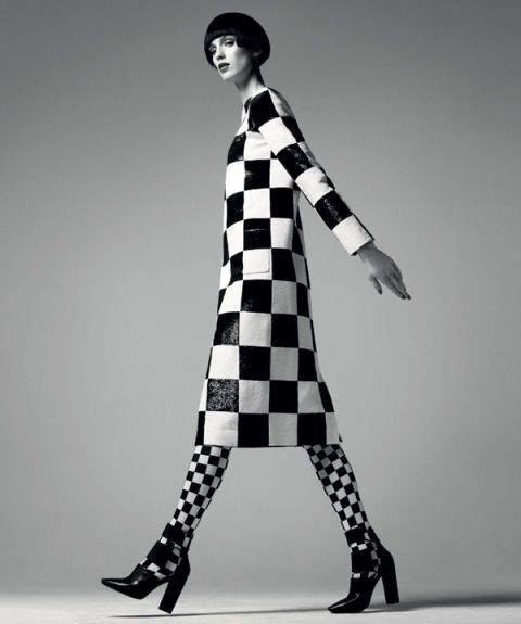 Black and White Fashion Shoot - Spring 2013 Black and White Fashion  Editorial