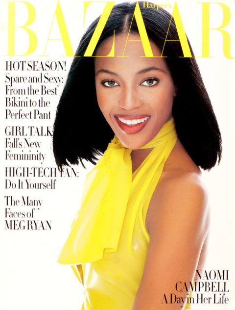 Naomi Campbell Harper's Bazaar Covers- Naomi Campbell in Harper's Bazaar