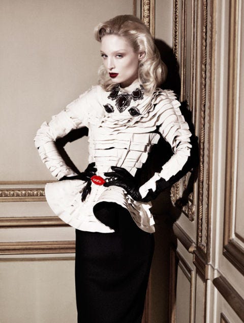 Karl Lagerfeld Fashion Shoot - Karl Lagerfeld High Society Fashion ...