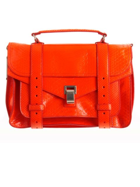 Red and Orange Handbags - Colorful Handbags Summer 2012