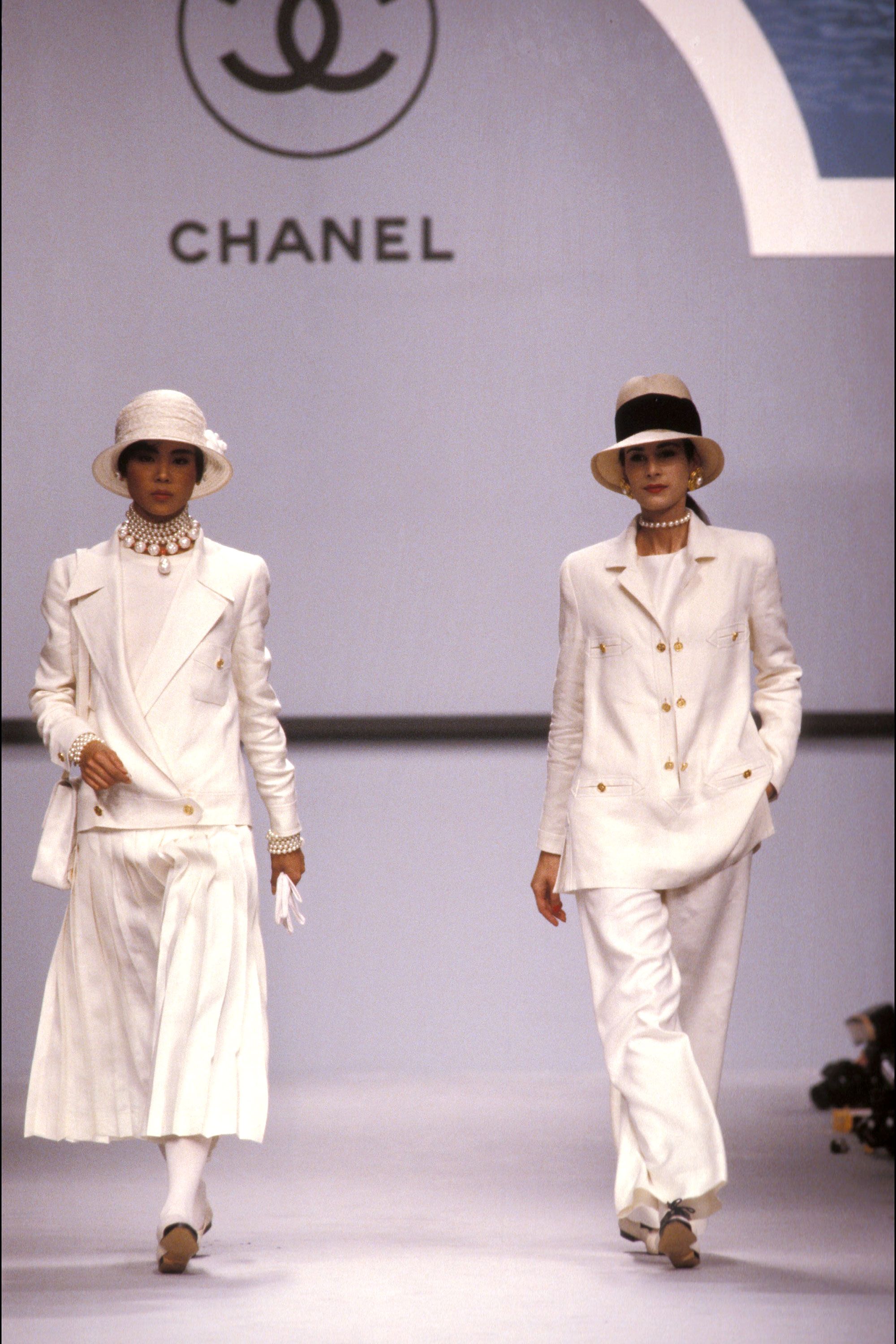 indre rack Pjece Chanel's Fashion Shows Over the Years - 1978 - 2015 Chanel Runway Images