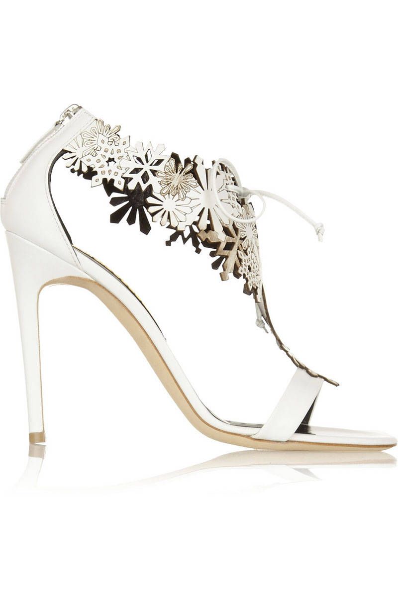 12 Designer Wedding Shoes in White and 