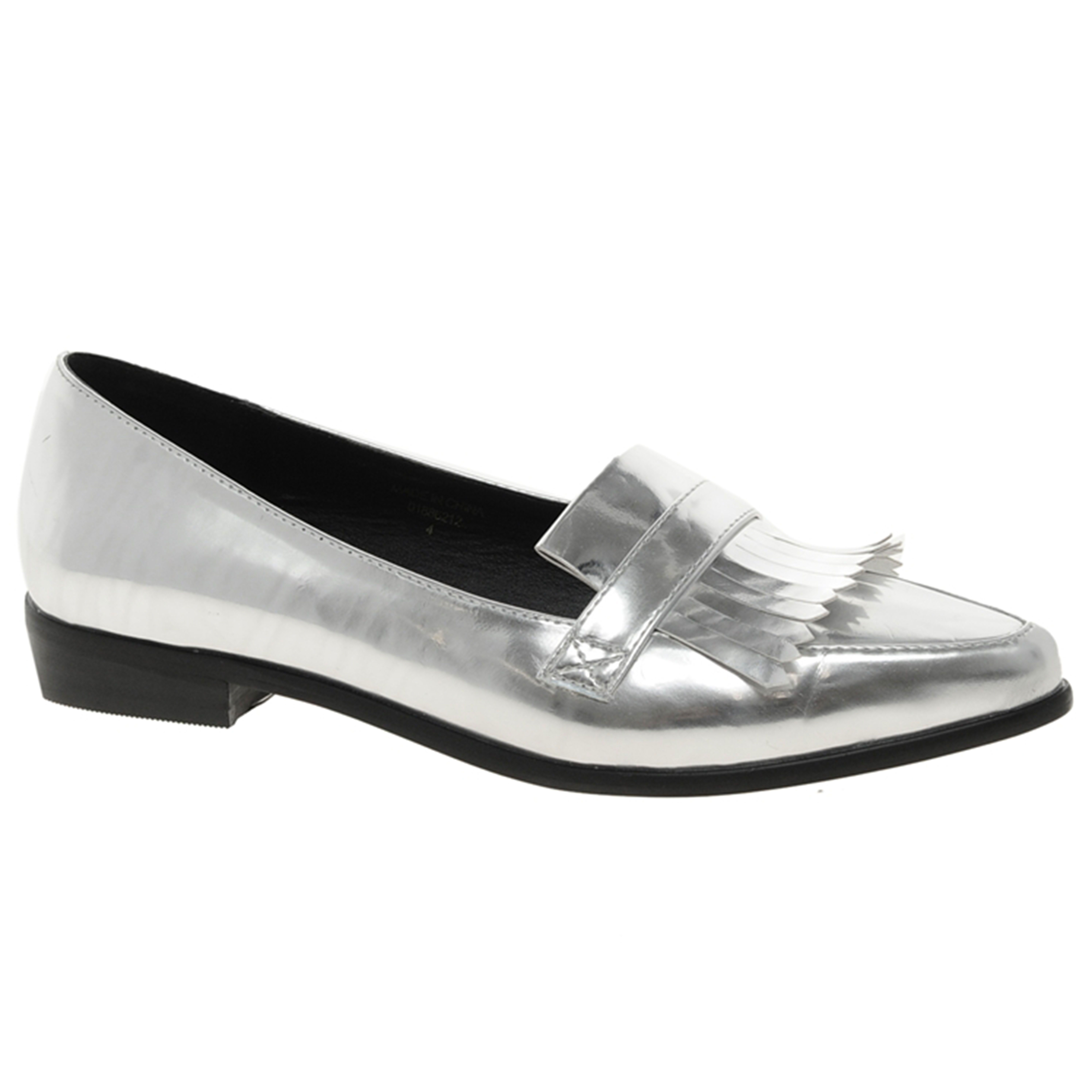 silver holiday shoes