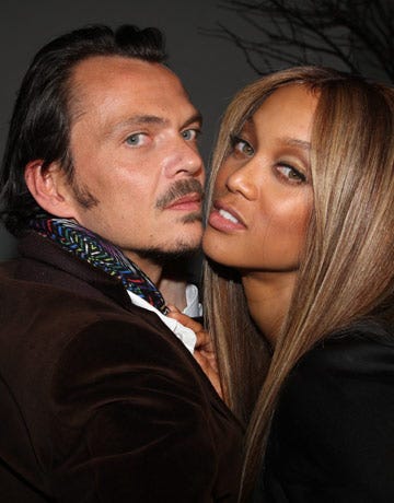 New York Fashion Week Parties matthew williamson and tyra banks