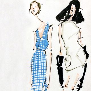 Spring 2015 Runway Looks Illustrated - Jenny Walton Fashion Illustrator
