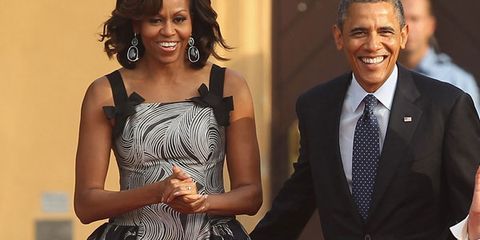 Best Dressed Michelle Obama In Carolina Herrera - Derek Blasberg's Best 