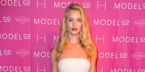 Best Dressed Rosie Huntington-Whiteley in Calvin Klein - Derek Blasberg ...