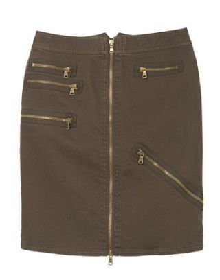 marc by marc jacobs skirt with zippers
