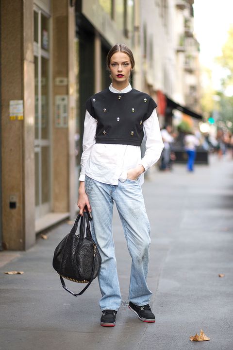Street Style - Milan Fashion Week Street Style Spring 2015