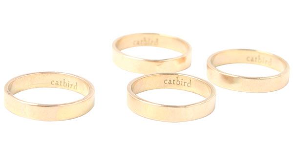 Catbird 10 Year Anniversary Collection - Stackable Rings And Necklaces
