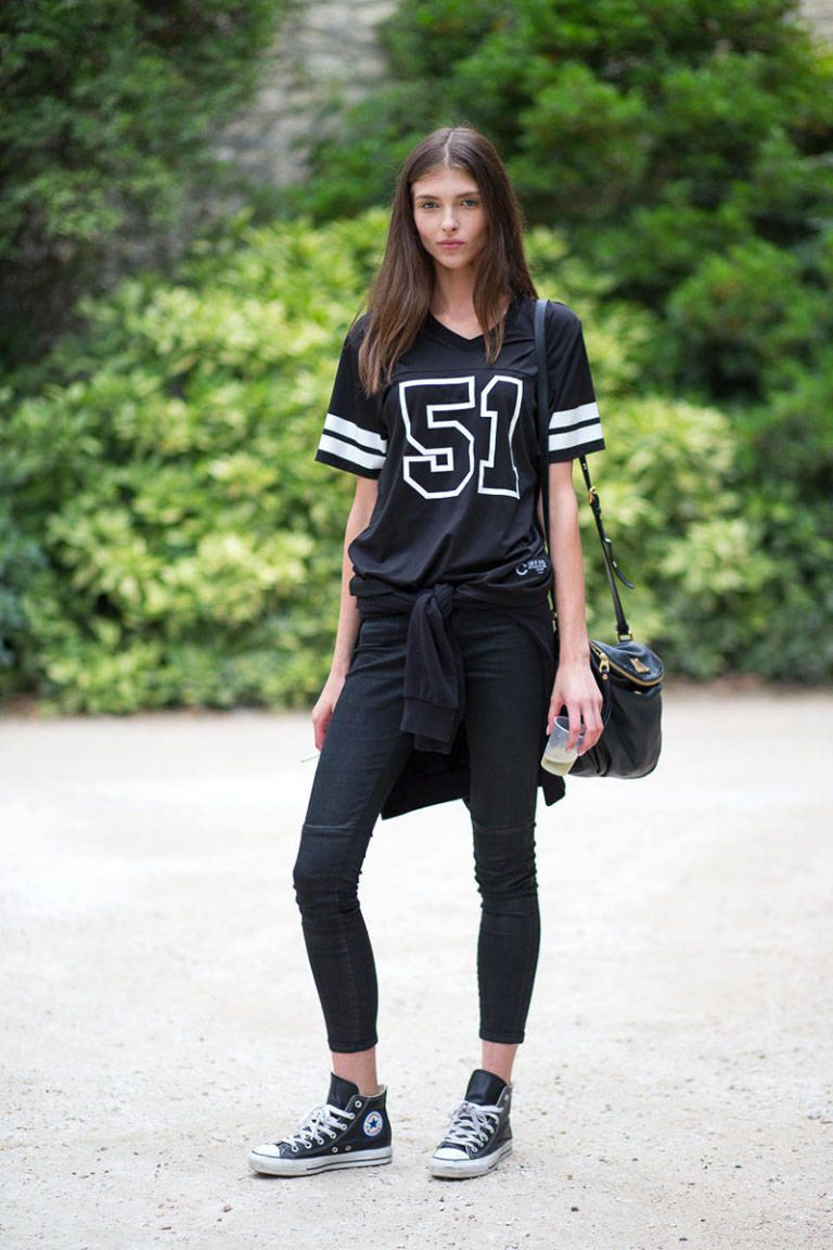 black fashion clothing