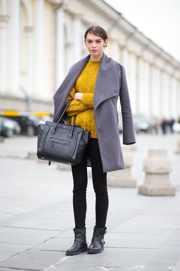 Moscow Street Style - Best Street Style Looks from Moscow Fashion Week