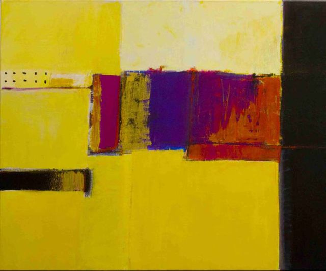 Yellow, Colorfulness, Line, Orange, Amber, Paint, Tints and shades, Rectangle, Parallel, Maroon, 