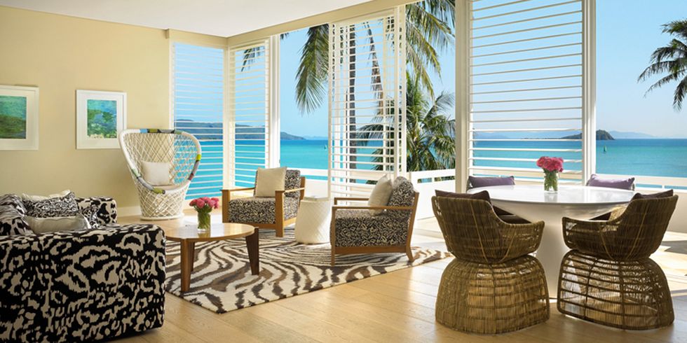 <p>After vacationing in The Great Barrier Reef, Diane von Furstenberg fell so much in love with Australia's One & Only Hayman Island Resort that she decided to open her own suite within the hotel. DVF's two-bedroom penthouse suite includes a seaside balcony, living room, two bathrooms and a butler service—plus DVF's signature style is infused into the suite's decor. </p><p><em>One & Only Hayman Island Resort, for more information and bookings, <a href="http://www.virtuoso.com/hotels/10951856/oneonly-hayman-island?search=one&only%20hayman&mode=Gts#.Vh62cLRVikp" target="_blank">virtuoso.com</a>. </em></p>