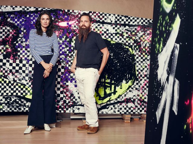 Leila Yavari en Aaron Curry / Stylebop Cada goes Art