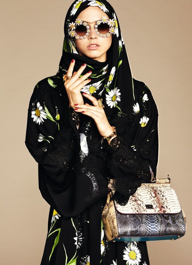 Style.com Arabia D&G abaya collection