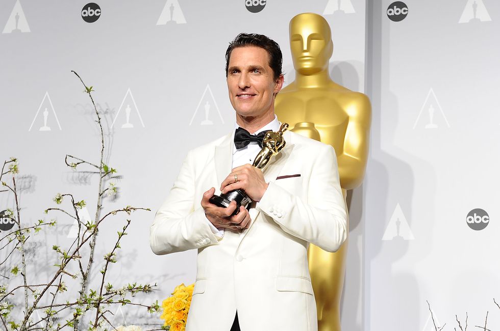 Matthew McConaughey Dallas Buyers Club Oscars 2014