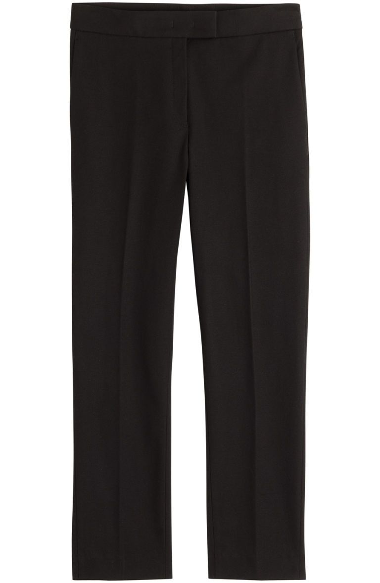 When you'd rather be wearing jeans but have to look a little more pulled together, turn to the little black pant. Tailor them to make sure the hem hits just above the ankle—it's a flattering length that works with flats as well as heels. 

<em>Joseph Cropped Pants, $335; <a href="http://www.stylebop.com/product_details.php?menu1=clothing&amp;menu2=10&amp;id=599737">stylebop.com</a></em>