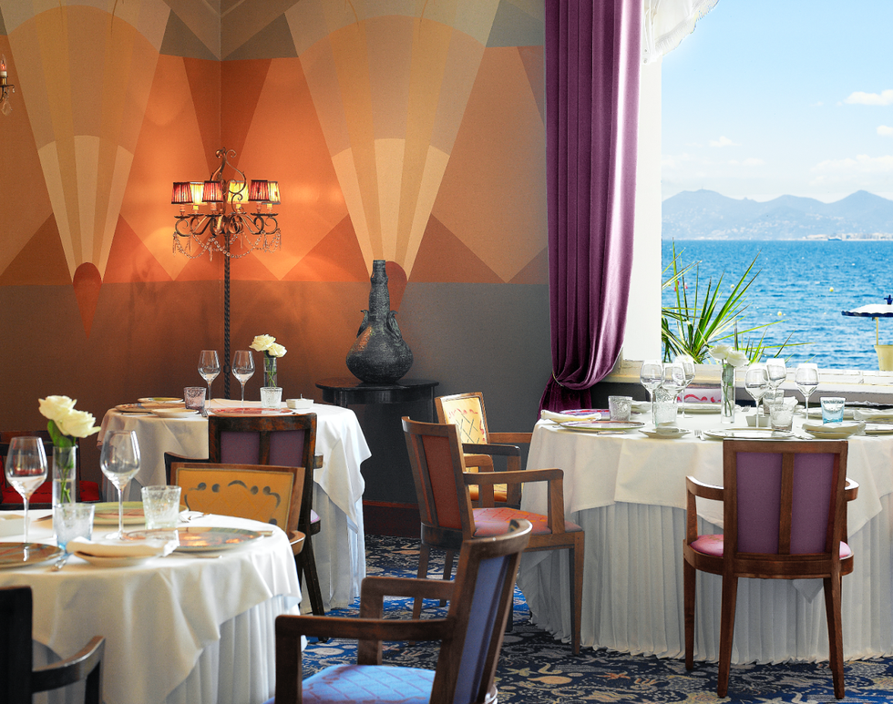 <p>Nestled in the heart of the French Riviera, <a href="http://www.bellesrives.com/en/index.html">Hotel Belles Rives</a>, was home to F. Scott Fitzgerald in the late 20's, where he wrote <em>Tender is the Night</em> and found inspiration for some key moments in <em>The Great Gatsby</em> (the hotel has a green light at it's entrance). Woody Allen also filmed <em>Magic in the Moonlight</em> in their <a href="http://www.bellesrives.com/en/piano-bar-fitzgerald-10.html">Bar Fitzgerald</a>. The hotel's main dining room, Le Passagére, which was recently rewarded one 2016 Michelin star, with their Executive Chef Yoric Tièche‬ and Pastry Chef Steve Moracchini‬ both receiving 2016 Gault & Millau Awards for Best Chef of Tomorrow and Best Pastry Chef.</p>