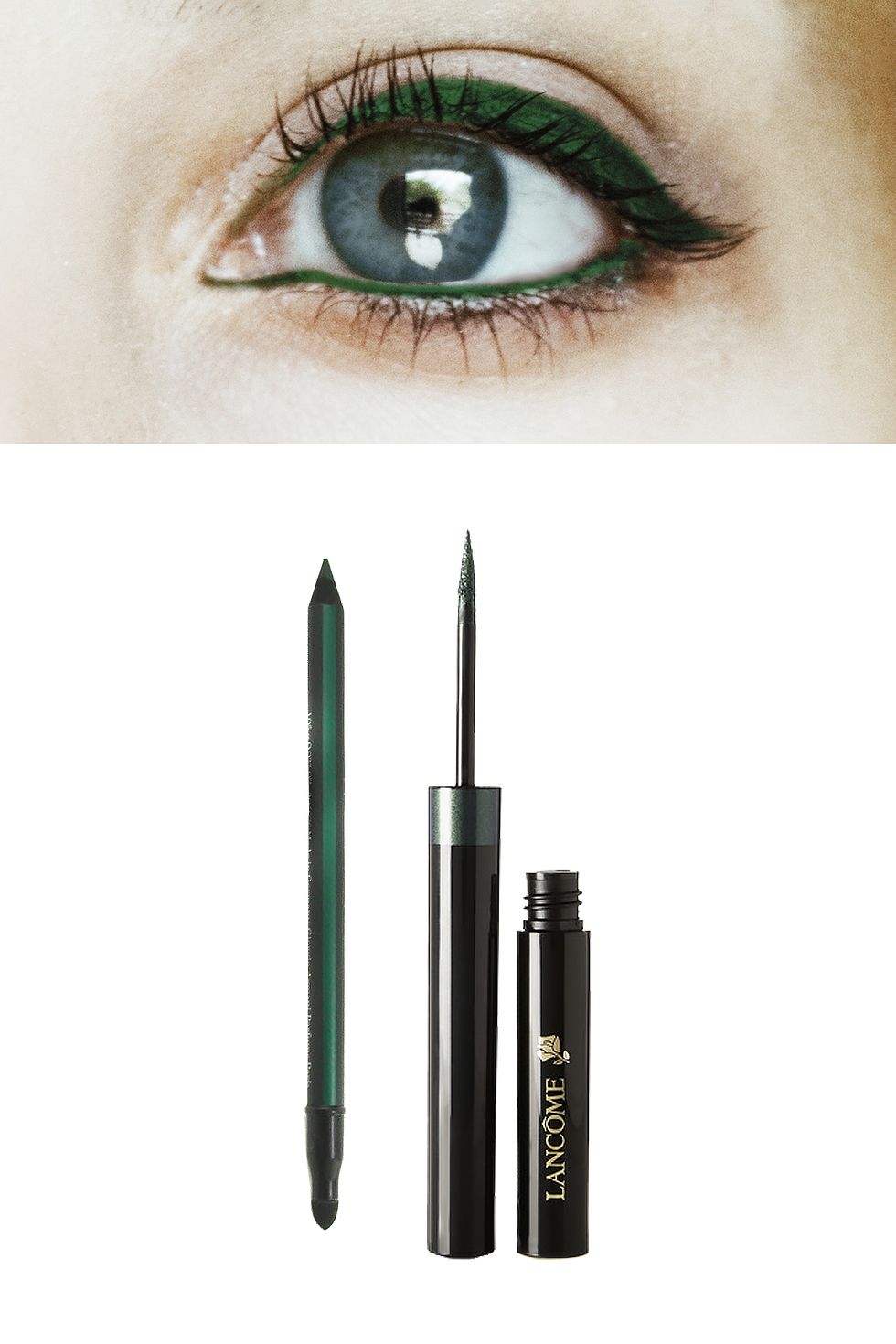 <p>Cool blue eyes will pop against a contrasting, yet complementary deep green emerald shade, which will accentuate flecks of gold that might be hiding.</p><p>Try Armani Smooth Silk Eye Pencil in Color 6<span class="redactor-invisible-space"> ($30) or <a href="Lancome Artliner 24H Bold Color Precision Eyeliner in Emerald 052" target="_blank">Lancome Artliner 24H Bold Color Precision Eyeliner in Emerald 052</a><span class="redactor-invisible-space"> ($31).</span><br></span></p>