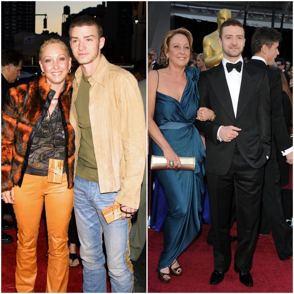 <p>Iedere fan van <strong>Justin Timberlake</strong> weet dat hij en zijn moeder beste vrienden zijn. Lynn Harless heeft haar talentvolle zoon meerdere keren vergezeld tijdens belangrijke evenementen. In 2001 liepen ze samen over de rode loper tijdens de <em>Michael Jackson 30th Anniversary Tribute</em> in New York. In 2011 verschenen ze arm in arm bij de 87ste <em>Academy Awards.</em></p>