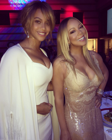 Beyoncé en Mariah Carey