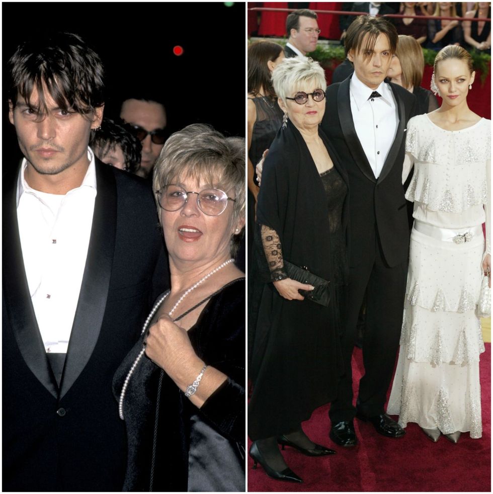 <p>De <em>Pirates of the Caribbean-</em>ster houdt zijn persoonlijke leven graag strikt privé, maar de liefde voor zijn moeder Betty Sue roept <a href="http://www.harpersbazaar.nl/beauty/news/a199/johnny-depp-voor-het-eerst-gezicht-van-een-parfum/">Johnny Depp</a> van de daken. In 1995 ging ze mee naar de première van <em>Nick of Time. </em>In 2004 liep ze met haar zoon en zijn toenmalige vriendin Vanessa Paradis over de rode loper tijdens de <em>Academy Awards</em>.</p>