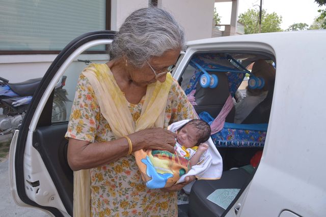 70-year-old gives birth in India