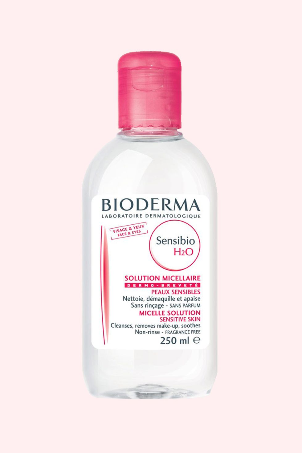 <p>Put simply, <em>eau micellaire</em> is kind of everything in France. No washing required, it cleanses, nourishes, purifies, and tones the skin without harsh soaps, fragrances, or alcohol.<br></p><p>Bioderma Sensibio H2O Micelle Solution, $25.10; <a href="http://bit.ly/1V84kLr" target="_blank">amazon.com</a>.</p>