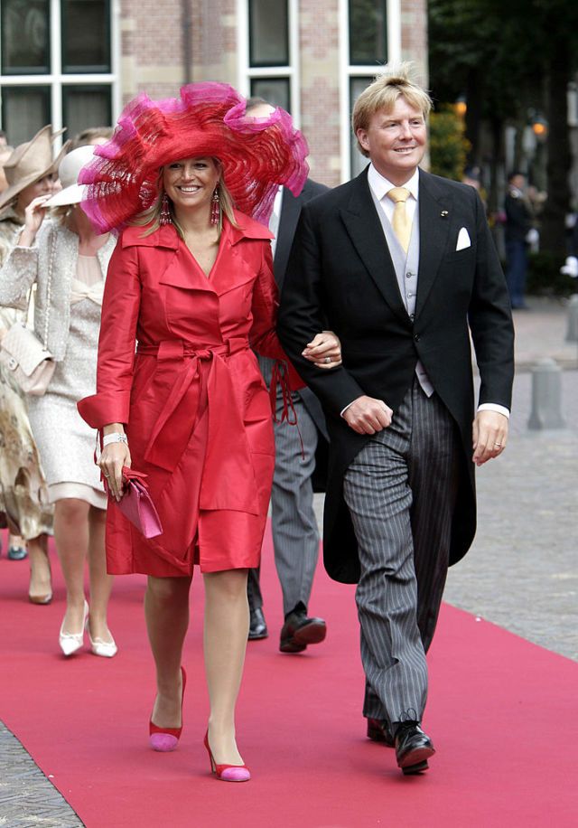 <p>De bruiloft van prins Pieter-Christiaan en Anita Van Eijk, in Noordwijk.</p>