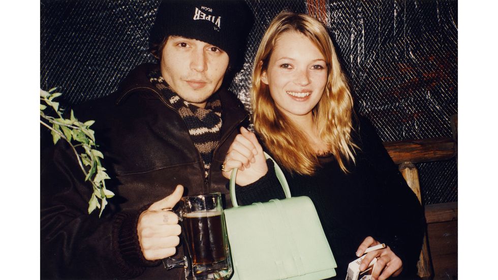 Johnny Depp en Kate Moss
