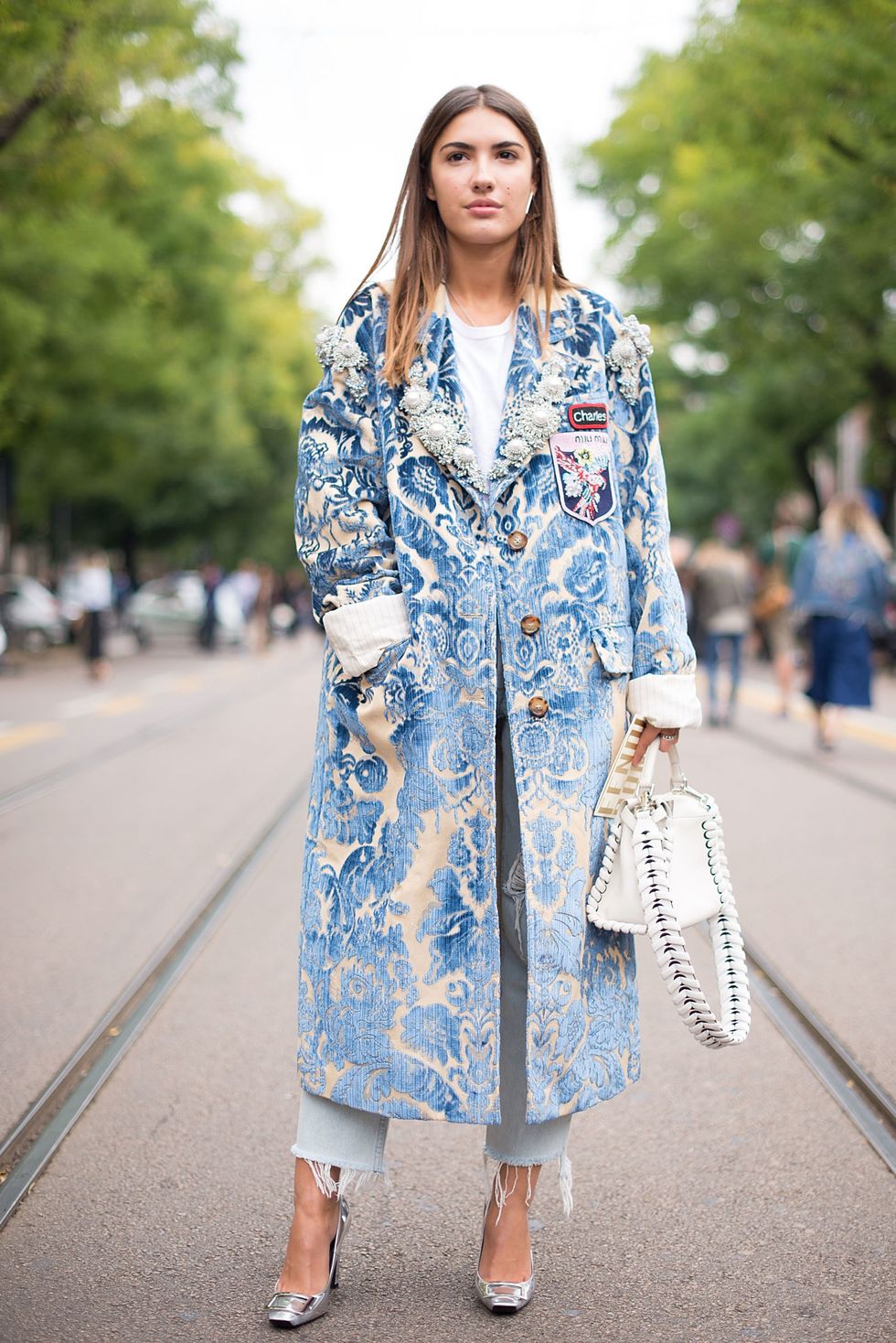 <p>As summer heat gives way to crisp autumn air, usher in the cooler temps with a chic new coat. This season, romantic tapestry styles are having a moment.&nbsp;</p>