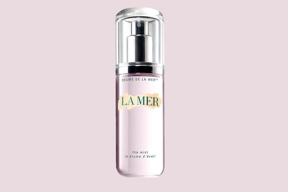 <p>La Mer's world famous Miracle Broth in mist form, need we say more? But real talk, with its magical marine botanical extracts and live internal magnet that keeps the ingredients charged, it soothes and revitalizes with every mist to refresh and rebalance the skin while it moisturizes.&nbsp;</p><p><br></p><p>La Mer 'The Mist'<span class="redactor-invisible-space" data-verified="redactor" data-redactor-tag="span" data-redactor-class="redactor-invisible-space">, $75; <a href="http://bit.ly/2dg34Uw" target="_blank">nordstrom.com</a>.</span><br></p>