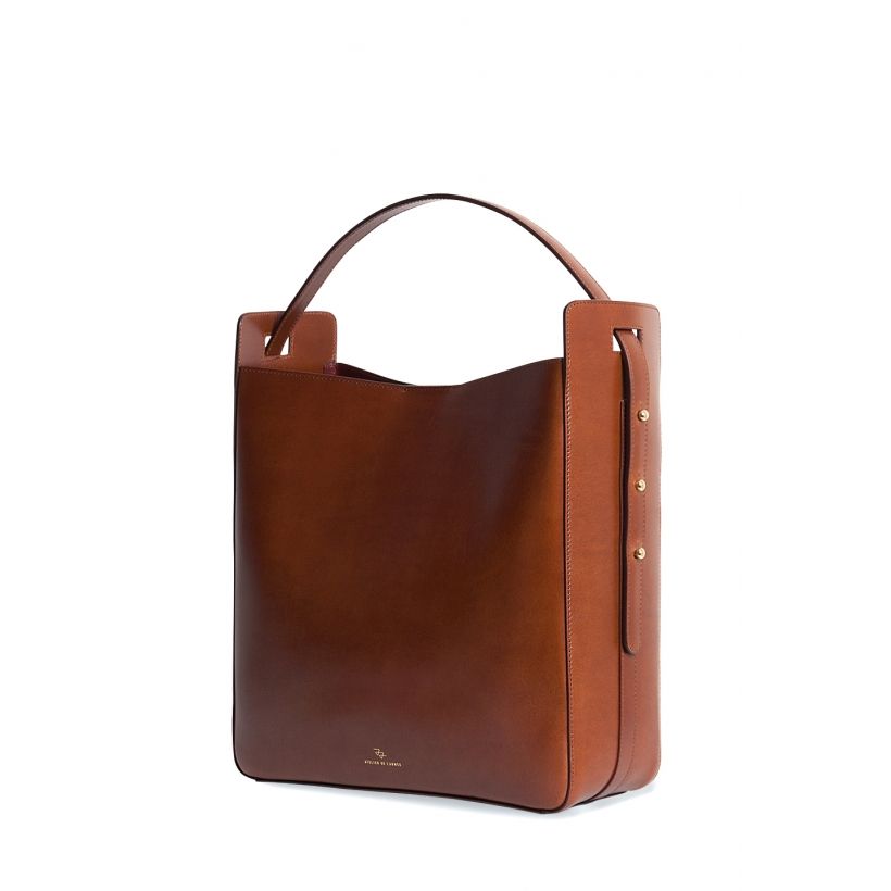 Handbag, Bag, Leather, Brown, Tan, Fashion accessory, Tote bag, Material property, Luggage and bags, Caramel color, 