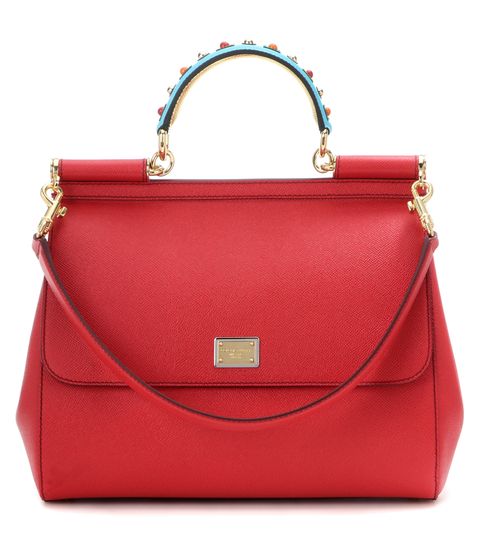Product, Bag, Red, Luggage and bags, Fashion accessory, Shoulder bag, Fashion, Leather, Material property, Coquelicot, 